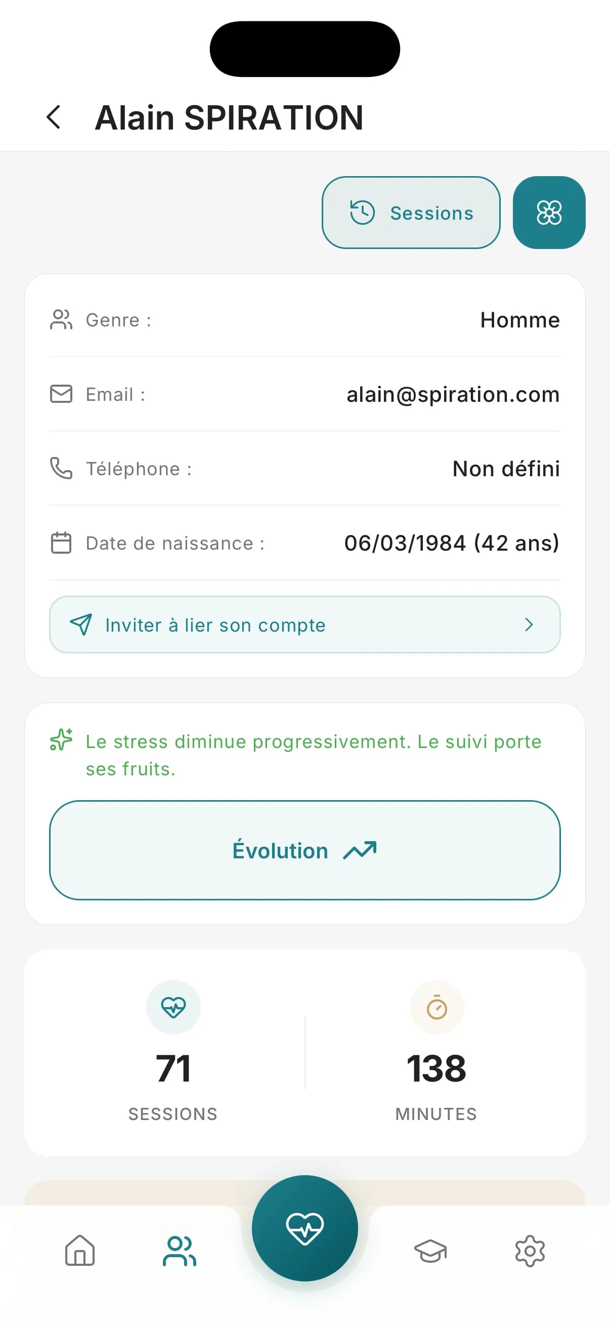 Gestion complète des clients screenshot 1
