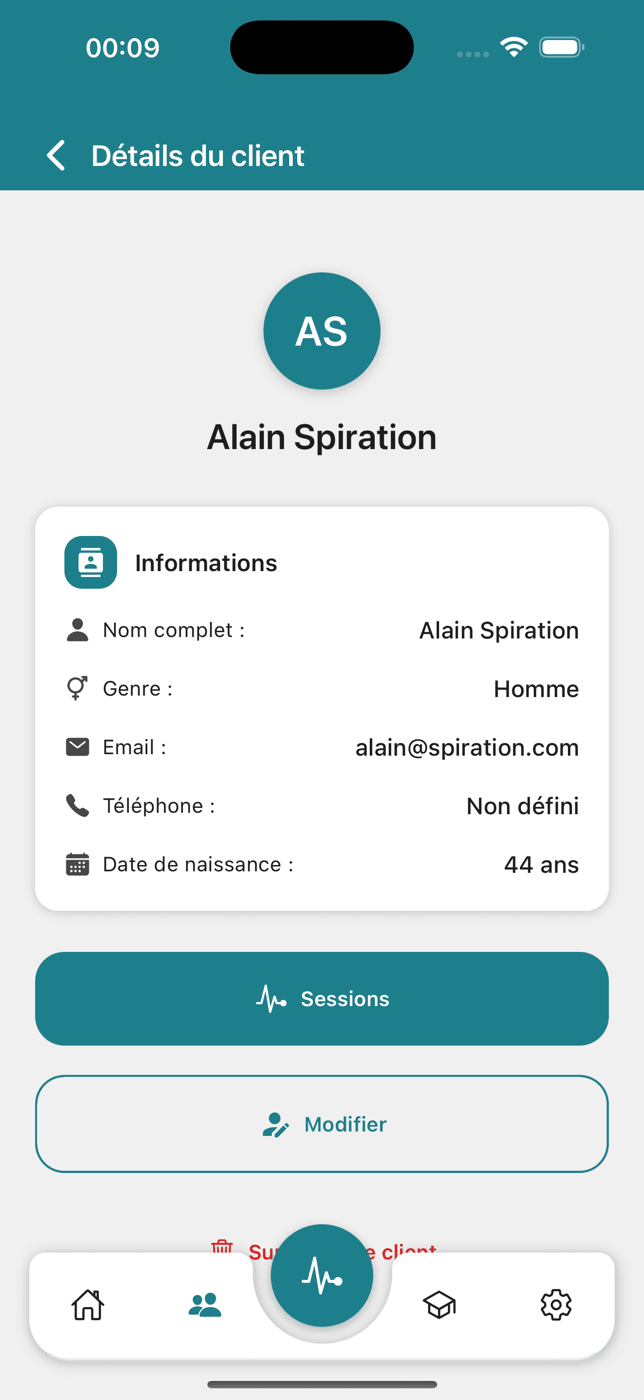 Complete client management